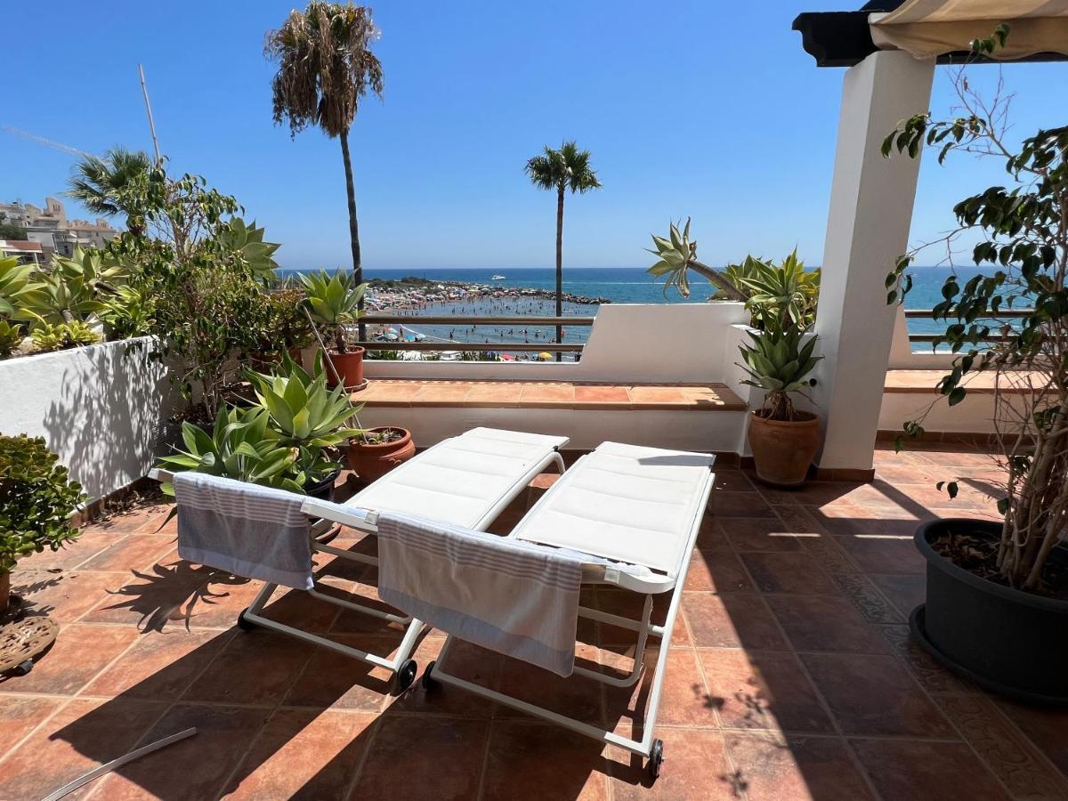 Playa Cristo Amazing Beach Terrace Appartment إِستيبونا المظهر الخارجي الصورة