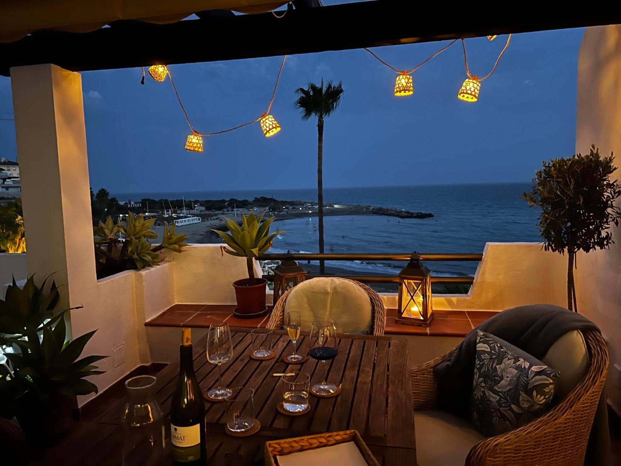 Playa Cristo Amazing Beach Terrace Appartment إِستيبونا المظهر الخارجي الصورة
